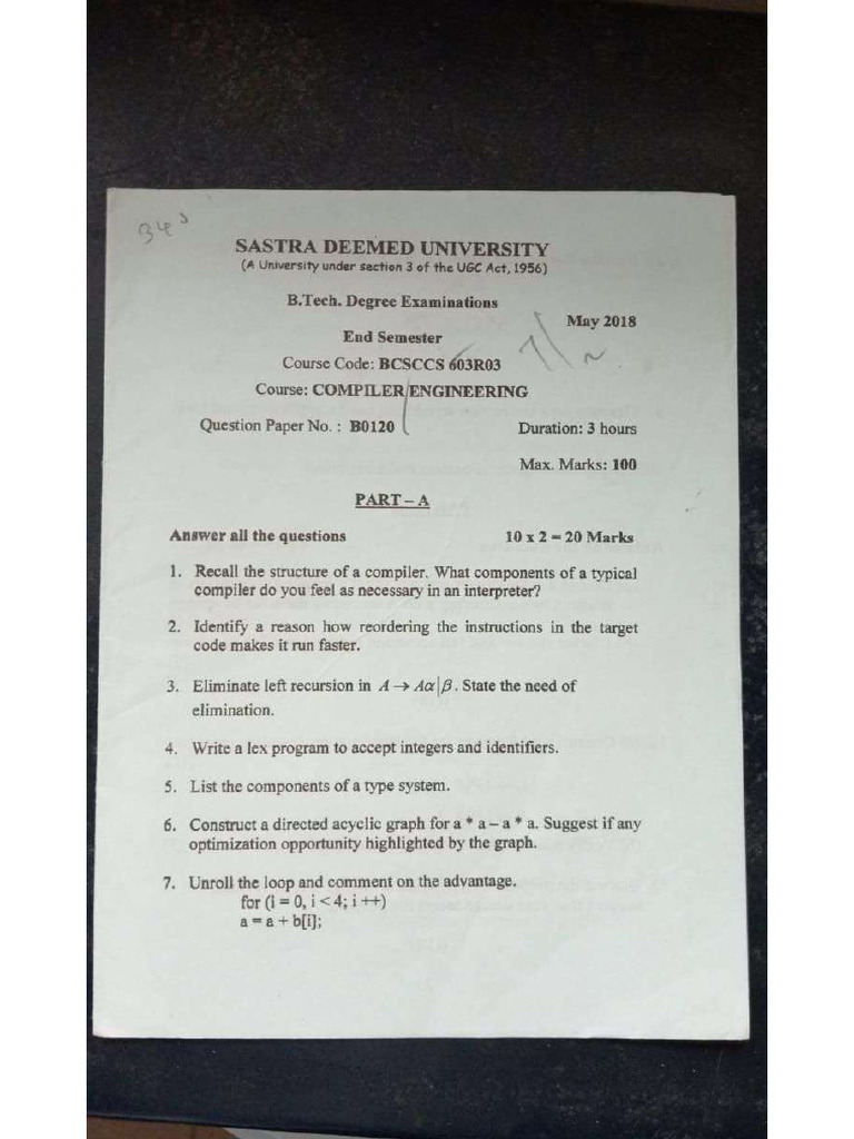 Compiler Engineering Pdf