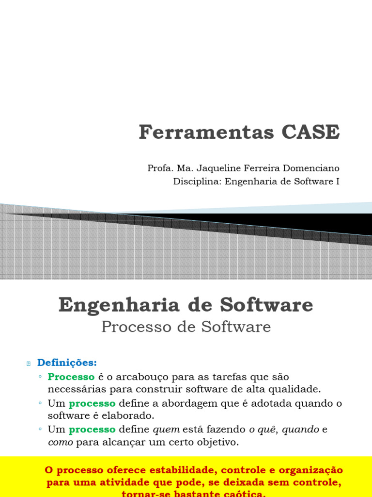 Ferramentas CASE em Engenharia de Software | PDF | Computadores