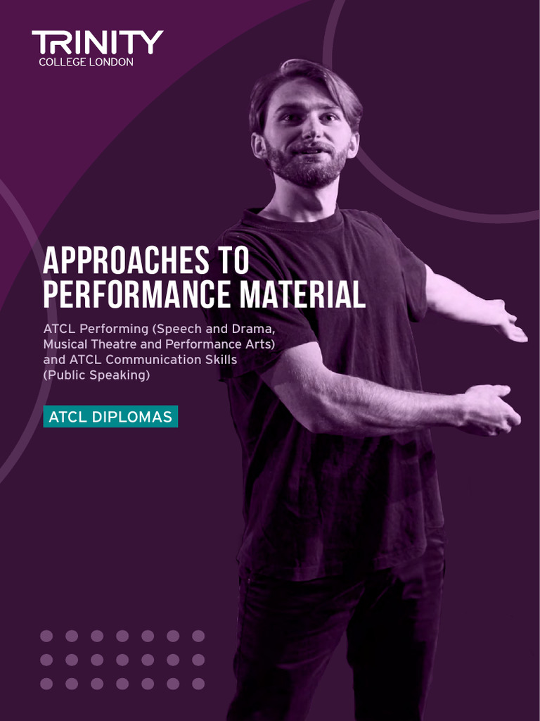 ATCL - Approaches To Performance Material - ONLINE | PDF