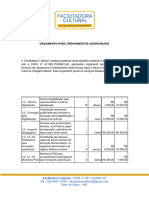 Orçamento Serviços Facilitadora