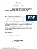 Petição Retorno Dos Autos Juízo de Origem