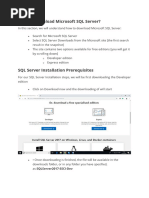 How To Download Microsoft SQL Server