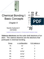 Chapter 9 Chemical Bonding I