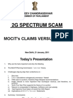 MoCITs Claims Vs Facts-21 January 2011