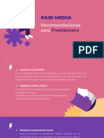 Freelance - Paid Media - Recomendaciones