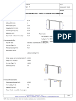 Memoria de Calculo Pergola Teatrino Diseño Estructura