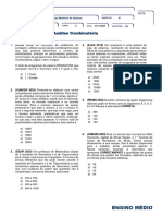 Atividade - Análise Combinatória