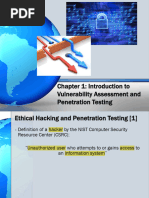 Chapter 1 Introduction To Vulnerability Assessment and Penetration Testing