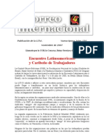 Correo Internacional (Noviembre 2007 - ELACT)