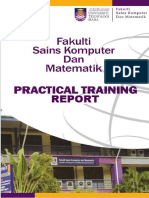 Practical Training Report Mohammad Putra Alrasy Bin Zoolkeply CS2407A 2019481766