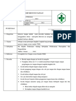 Contoh SOP Mencuci Tangan Puskesmas