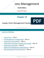 Russell - OM10 - c10 - Supply Chain Management - Lecture - Powerpoint