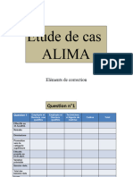 Cas ALIMA correction