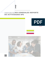 2.6 Indicaciones Generales Reporte de Actividades SP2