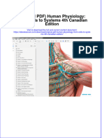 Original PDF Human Physiology From Cells To Systems 4Th Canadian Edition PDF Docx Full Chapter Chapter Scribd