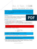 Act. 2/ Sem. 2: Analyse Et Fouille de Données - Jérôme BOSCHE - UPJV - France