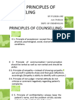 Unit 11 Principles of Counseling