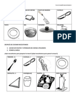 Vocabulario-Utensilios Cocina