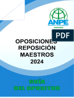 Httpsdocumentos - Anpenavarra.es23 24opos01 Anpe Cuadernillo Oposiciones Maestros 2024 PDF