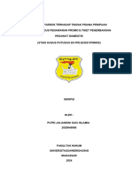 Skripsi Hak Politik Bagi Mantan Narapidana Yang Mencalonkan Sebagai Kepala Daerah