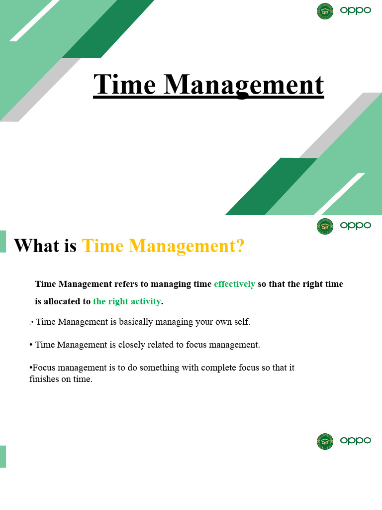 2 time management arslan oka pdf self improvement