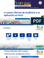 XXVII Congreso Nacional de Contadores Públicos Del Perú - El Nuevo Informe de Auditoría y Su Aplicación en Perú