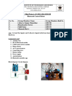 EDC Mini Project Format