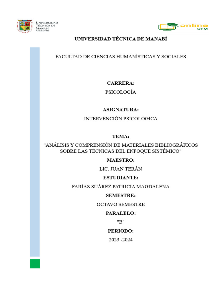 Analisis Y Comprensión De Materiales Bibliográficos Pdf