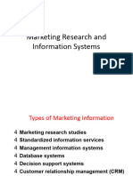 Lect 10-Marketing Research and Information Systems