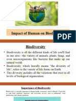 Impact of Human On Biodiversity