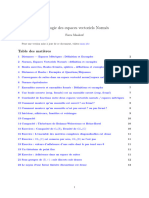 Topologie Des Espaces Vectoriels Normes