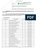 Edital 26 - Convocação Cadastro Reserva - PROCAL