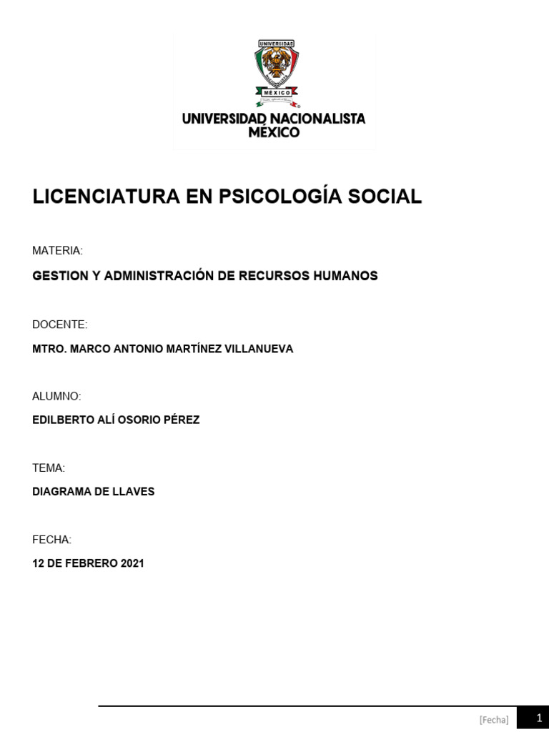 Diagrama de llaves eaop pdf business ciencias del comportamiento