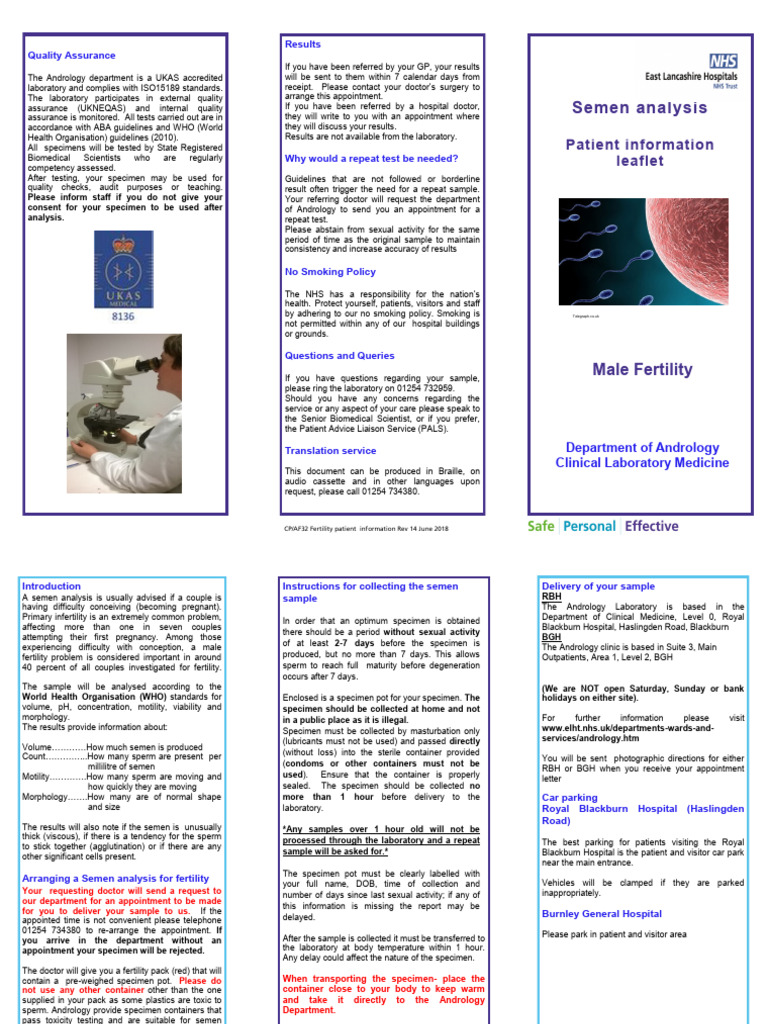 CP AF32 Fertility Patient Information Leaflet - Rev 14 | PDF | Health ...