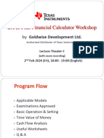 HKUST Financial Calculator Workshop 2024-02
