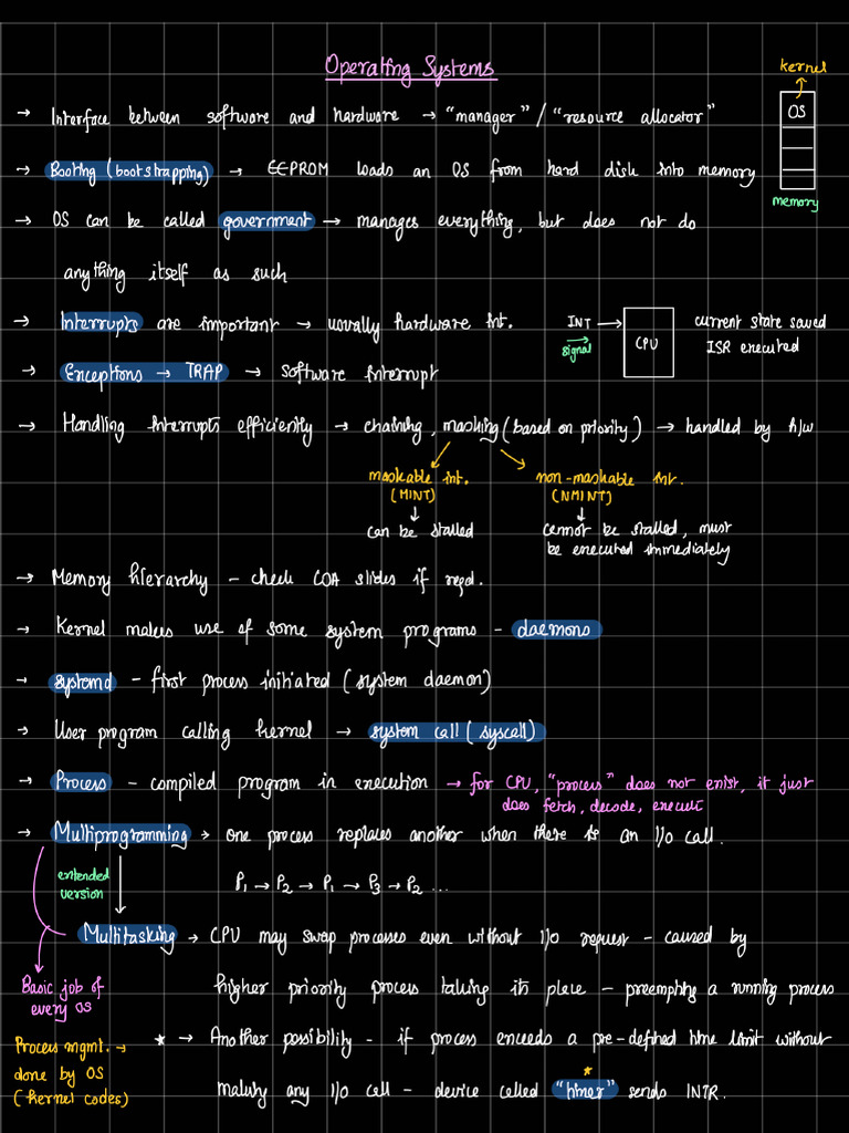 OS Notes - 240202 - 105643 | PDF