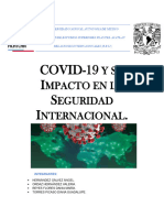 Covid 19 Y Su Impacto en La Seguridad Internacional.