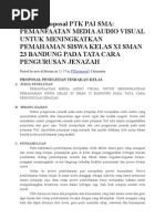 Download Contoh Proposal PTK PAI SMA by Ima Ajjah SN71005358 doc pdf