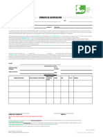 Formato Autorizacion 2022