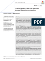 Mucogingival Conditions in The Natural Dentition