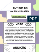 5 Sentidos Do Corpo Humano