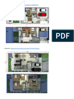 Plano de Casas para Maqueta.