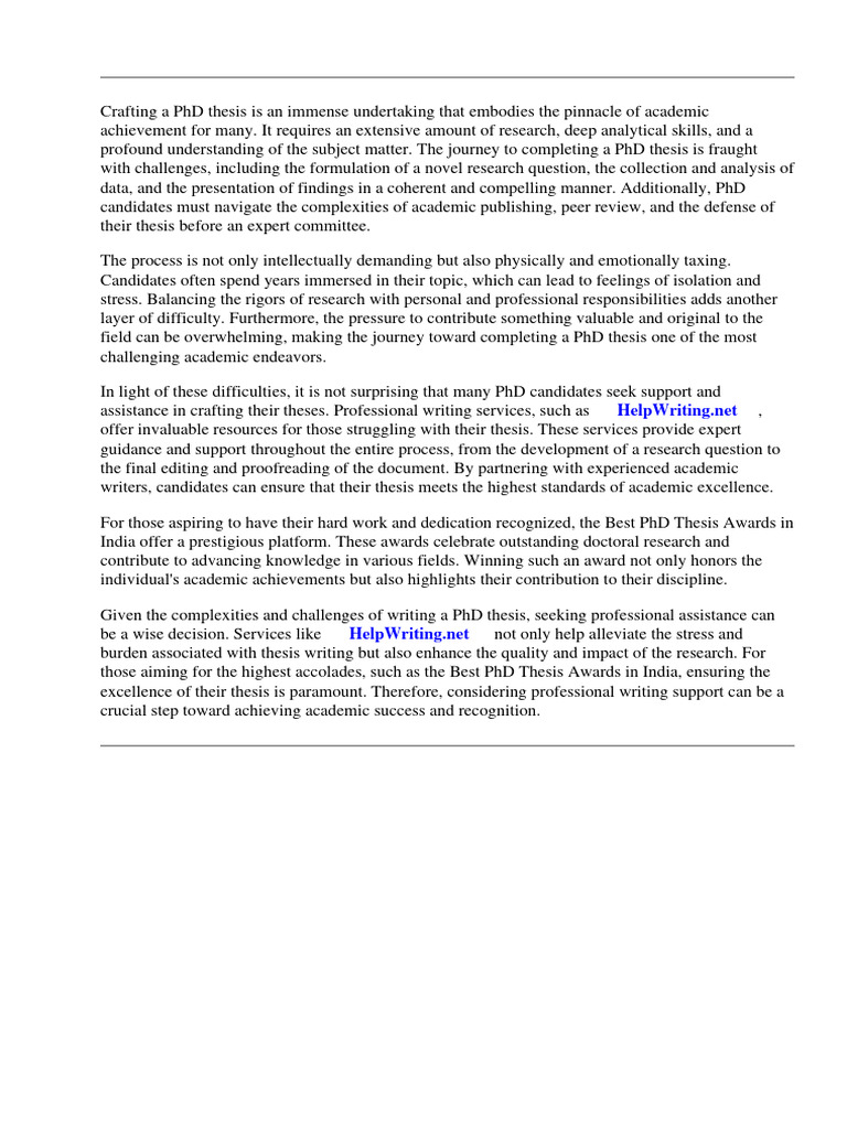 best-phd-thesis-awards-in-india-download-free-pdf-thesis-doctor