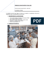 Informe de Capacitación - 006-2023
