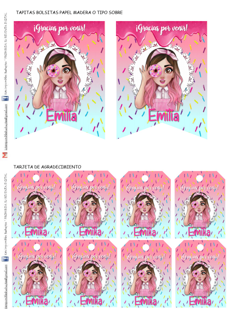 MIS PASTELITOS Kit Imprimible | PDF | Cocina, comidas y vino | Hogar,  jardinería y bricolaje, image size:768x1024