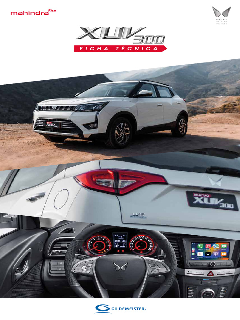 Mahindra Xuv300 Ficha Tecnica PDF Airbag Eje
