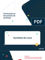 Synthèse de Cours - Comptabilite Generale Les Travaux D Inventaire Et Documents de Synthese
