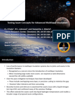 Testing Seam Concepts For Advanced Multilayer Insulation Rev4