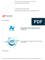 Habilitación para La Emisión de Constancias de Exención de IVA - CIVA - Portal SAT