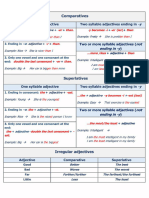 L3. Grammar. Comparatives and Superlatives